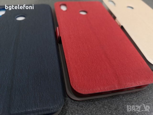 Huawei Honor 8x калъф тип тефтер със силиконово легло, снимка 4 - Калъфи, кейсове - 23426378