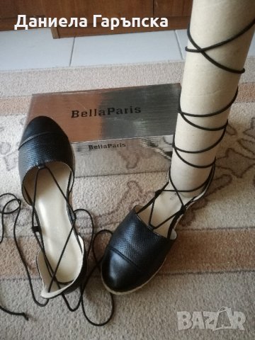 Нови летни сандали с връзки по крака, снимка 1 - Сандали - 21936419