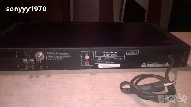 pioneer tx-1070 stereo tuner-made in japan-внос швеицария, снимка 17 - Ресийвъри, усилватели, смесителни пултове - 23858972