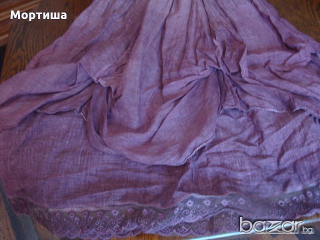  Великолепна копринена рокля, снимка 4 - Рокли - 21095216