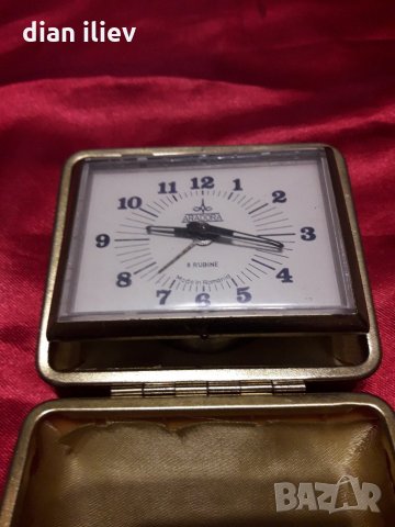 Стар туристически будилник, снимка 14 - Антикварни и старинни предмети - 25037684