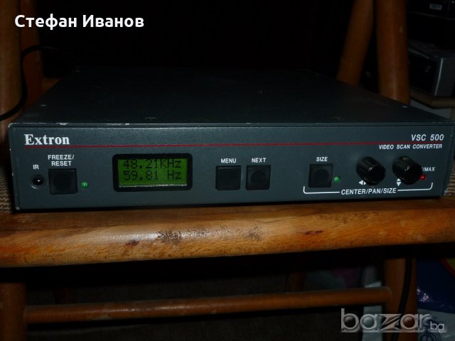 Преобразовател на видеосигнал Extron vsc500., снимка 10 - Плейъри, домашно кино, прожектори - 20848735
