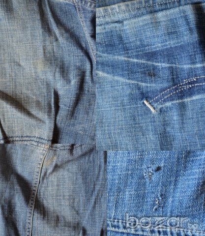 G-STAR RAW DENIM TRASH ELWOOD мъжки дънки сини размер 30, дължина 34 100% памук, снимка 6 - Дънки - 13121942