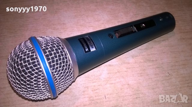 shure profi microphone микрофон-внос швеицария, снимка 7 - Микрофони - 24522720