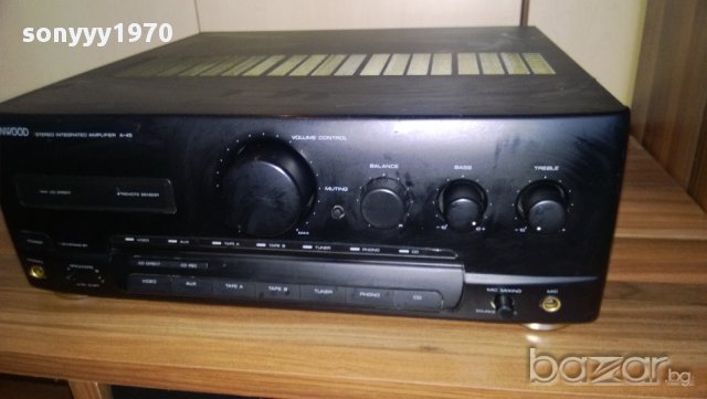 kenwood a-45 stereo amplifier-160watts-внос швеицария, снимка 6 - Ресийвъри, усилватели, смесителни пултове - 8943276