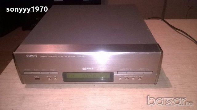 denon utu-110 tuner/rds-made in germany-внос англия, снимка 3 - Ресийвъри, усилватели, смесителни пултове - 19253393