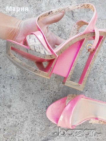 Ново!ЖЕСТОКИ-НЕОН-37 номер, снимка 6 - Дамски обувки на ток - 18115217