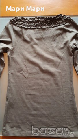 Дамска блуза с интересно деколте, снимка 7 - Блузи с дълъг ръкав и пуловери - 16285962