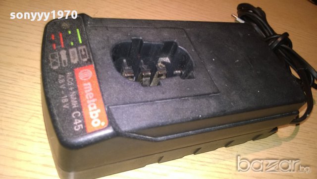 metabo-c45 4.8-18voltts/2amp-зарядно-внос швеицария, снимка 4 - Други инструменти - 11571423