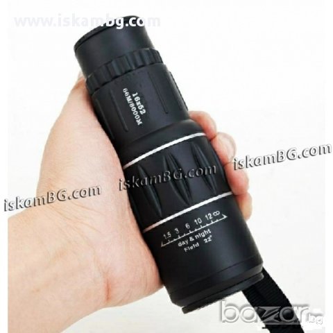 Монокъл 16x52 с двоен фокус и оптичен Zoom - код 1034, снимка 2 - Други спортове - 13788238