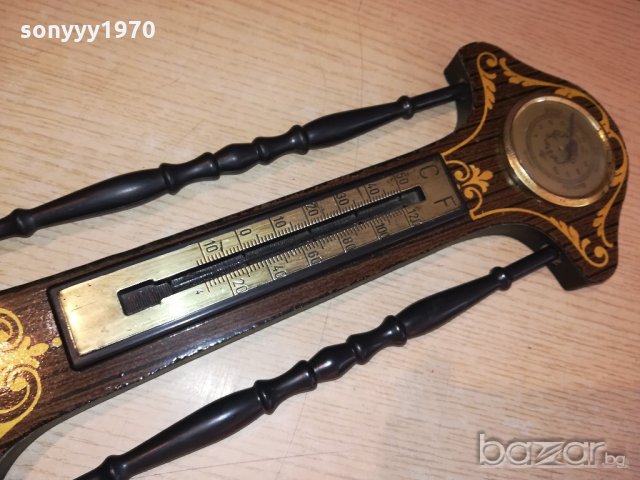 ретро колекция-часовник хидро барометър-внос швеицария, снимка 11 - Колекции - 20290337