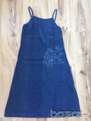 Детска дънкова рокля LCWaikiki, за 12г./152см., от летен дънков плат, НОВА!