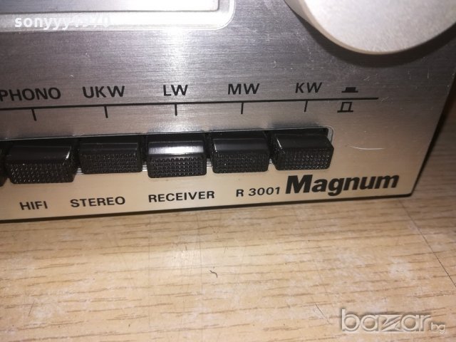 magnum r3001 hifi receiver-made in japan-внос швеицария, снимка 8 - Ресийвъри, усилватели, смесителни пултове - 21175844