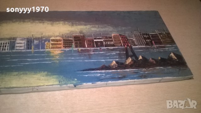 bernad-картина с яхти/море-100х35см-внос швеицария, снимка 10 - Колекции - 26042894