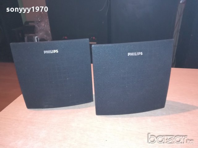 philips-2бр тонколони-внос швеицария-19х19х8см, снимка 8 - Тонколони - 21084226