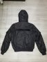 Тъмносиво яке марка NRN с махаща качулка и топла подплата, снимка 2