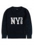 Намален! Нов тъмносин пуловер , снимка 1 - Други - 23201438