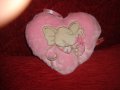Сърце, плюшена играчка със звук за Св. Валентин, нова , снимка 1 - Плюшени играчки - 17222945