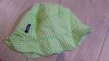 Бебебшка детска лятна шапка зелена каре оригинал Keds