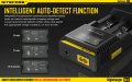 Nitecore D2 и D4 интелигентно зарядно за 3.7v. батерии всички размери, снимка 2