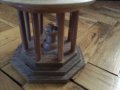 Дървен олтар лакиран авторски, снимка 2