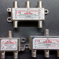 Високочестотни сплитери Paco Star PSS-2101, 3101, 4101, снимка 3 - Приемници и антени - 25815213