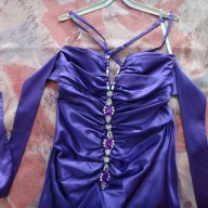 Лилава бална абитуриентска рокля, снимка 1 - Рокли - 11044646