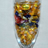 Универсални стъклени чаши-бонбониера 3бр, снимка 6 - Чаши - 13428144
