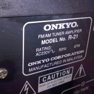 onkyo amplifier+tuner+cd+deck/revers/dolby-внос швеицария, снимка 7 - Ресийвъри, усилватели, смесителни пултове - 12789937