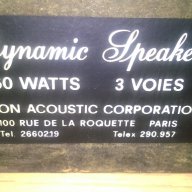 union acoustic corporation-paris-made in italy-2 броя тонколони-внос франция, снимка 17 - Ресийвъри, усилватели, смесителни пултове - 11385050