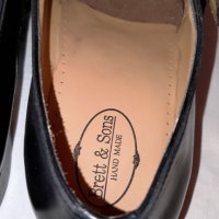 Мъжки ръчно изработени обувки от естествена кожа Brett&Sons №46, снимка 8 - Официални обувки - 25601294