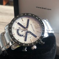 Продавам Bvlgari Модел Tourbillon Bleck and White мъжки стилен часовник, снимка 11 - Мъжки - 22775859