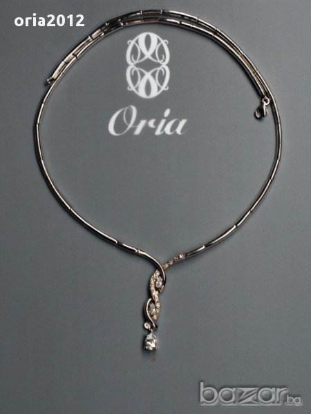 сребърно колие, снимка 1