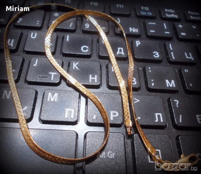 Фин ланец от 14к попълнено злато 15лв., снимка 1