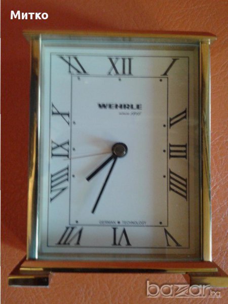 Часовник кварц, бронз., снимка 1