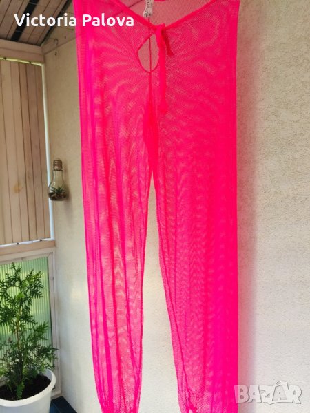 Красив панталон за плаж,модерен неон, снимка 1