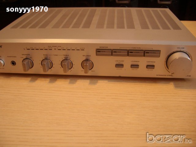 SONY//sony ta-f35-240watts stereo amplifier-внос швеицария, снимка 8 - Ресийвъри, усилватели, смесителни пултове - 12107976