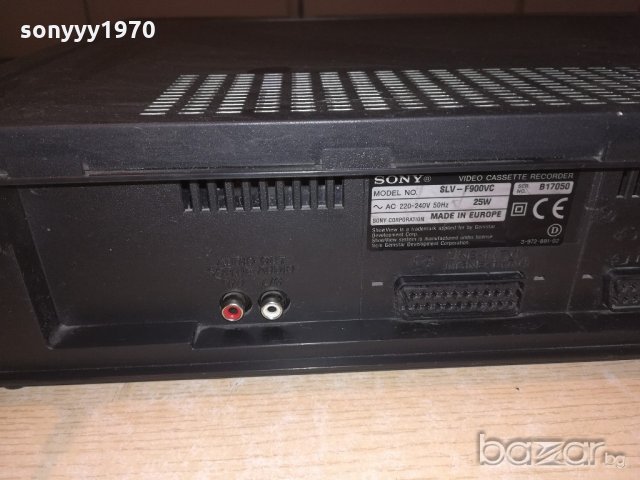 sony slv-f900vc hifi stereo video-внос швеицария, снимка 16 - Плейъри, домашно кино, прожектори - 21302575