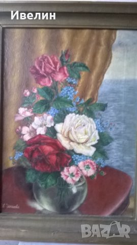 картина-цветя, снимка 2 - Картини - 24961531