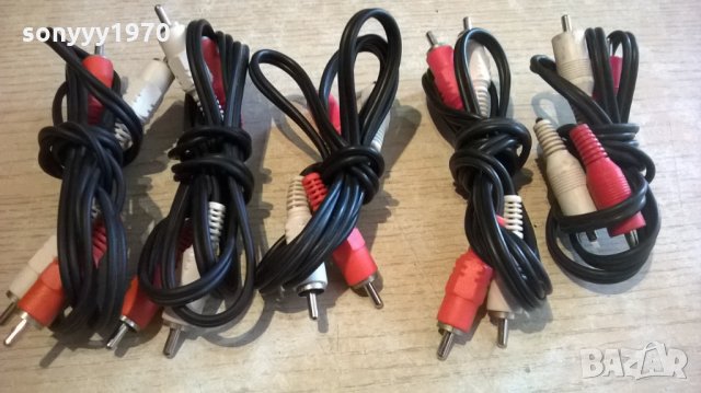 чинчове за аудио-5бр за 75лв-внос швеицария, снимка 3 - Ресийвъри, усилватели, смесителни пултове - 23004468