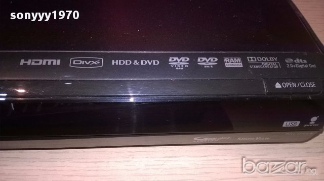 Panasonic dmr eh-59 hdd/dvd/hdmi/usb-recorder+remote-внос швеицария, снимка 7 - Ресийвъри, усилватели, смесителни пултове - 13265515