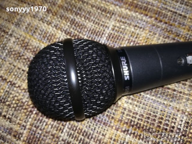 shure SM58-profi microphone, снимка 2 - Микрофони - 21422536