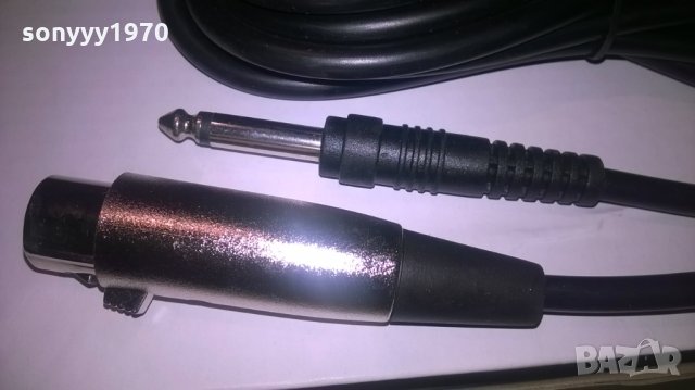 SHURE//shure-ПРОФИ-кабел за микрофон-нов-внос швеицария, снимка 5 - Микрофони - 25026749