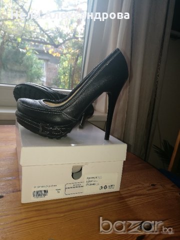 Дамски обувки естествена кожа, снимка 5 - Дамски обувки на ток - 19441257