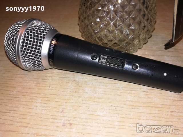 shure 58-profi microphone-внос швеицария, снимка 1 - Микрофони - 20566659