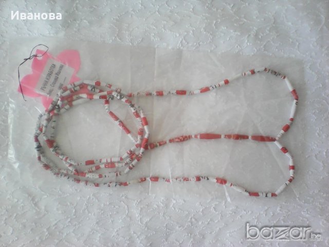 Ръчна изработка на бижута от хартия и квилинг  0.50лв, снимка 14 - Колиета, медальони, синджири - 18186651