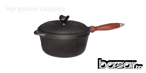 Чугунена тенджера с капак, от 2л до 10л, снимка 7 - Съдове за готвене - 10328167