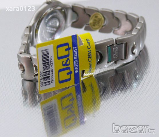 Унисекс часовник Q&Q G076-202Y, снимка 2 - Дамски - 18809944