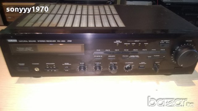 yamaha rx-450 receiver/japan-внос швеицария, снимка 8 - Ресийвъри, усилватели, смесителни пултове - 10712322