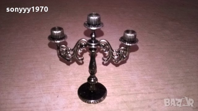 мини ретро колекция-свещник-внос швеицария-8х7х3см, снимка 5 - Колекции - 21884416